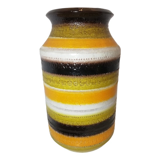 Large Vase attributed to Aldo Londi for Bitossi, Italy, 1960s For Sale