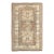 2'x3' Antique-Style Geometric Caucasian Rug, Pink & Ivory Ariana Hazara For Sale