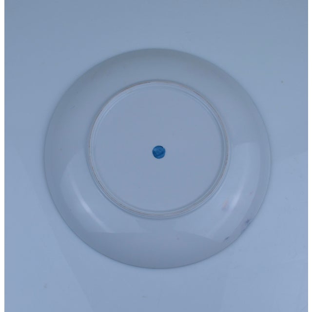 Hand-Painted Porcelain Plates from Carlos Alberto Spina, 1980, Set of 2 For Sale - Image 9 of 17