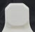 Pair of Vintage European White Ceramic Towel Bar Brackets For Sale - Image 4 of 7
