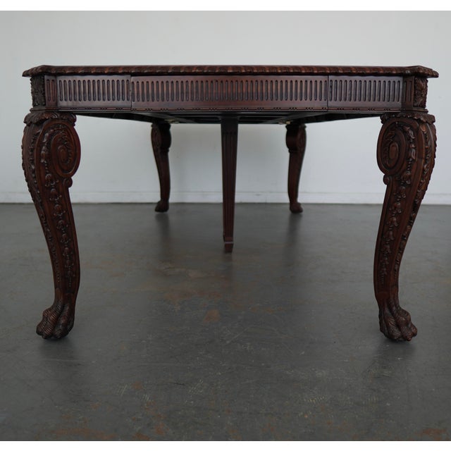 Maitland - Smith Maitland Smith Chippendale Extension Dining Table For Sale - Image 4 of 17