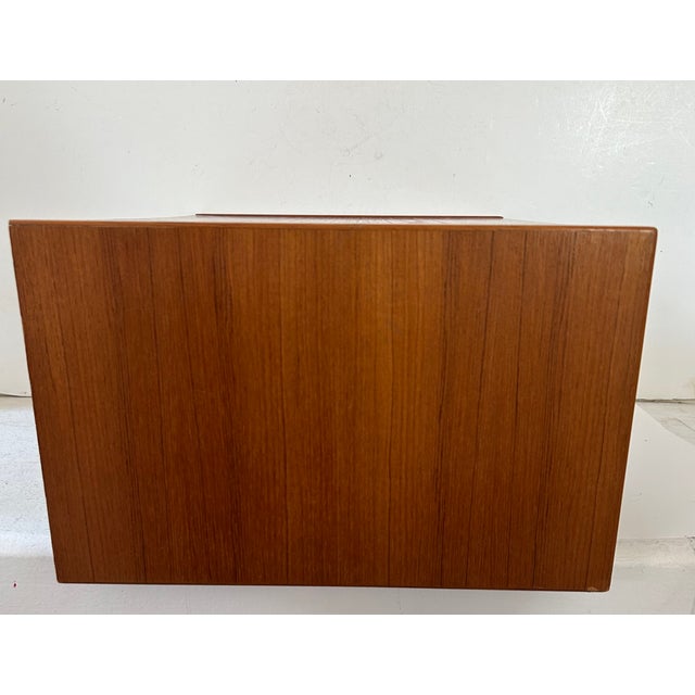 Vintage Jesper International Danish Teak Hanging Wall Cabinet For Sale In Palm Springs - Image 6 of 6