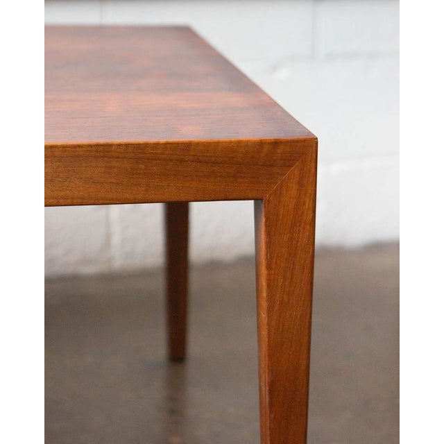 Brown 1960s Severin Hansen Danish Modern Teak Coffee Table For Sale - Image 8 of 12
