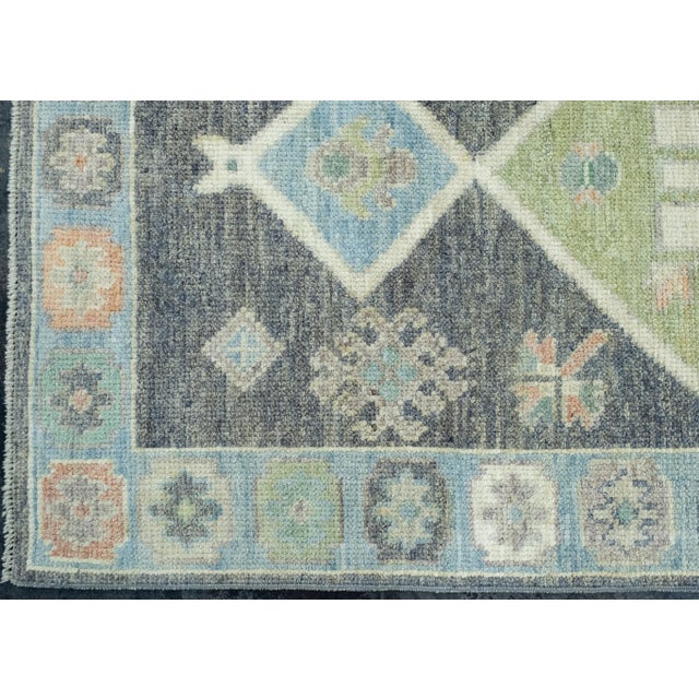 Turkish Oushak Runner Rug 2'10" x 18'8" #17229 For Sale - Image 4 of 8