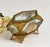 An absolutely stunning antique paneled glass jewelry box. This quite large box has all of the bells and whistles. It has...