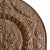 Metal Round Wall Art Hammered Copper Brass For Sale - Image 7 of 10