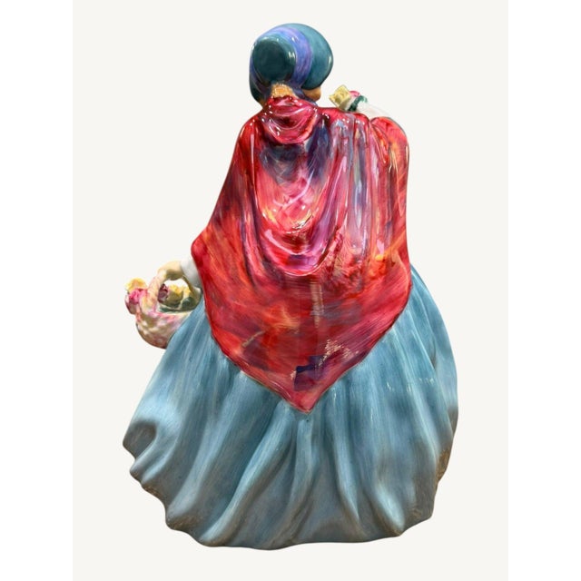 Royal Doulton Lady Charmian Hn 1948 Leslie Harradine 8" Bone China Figurine For Sale - Image 4 of 9