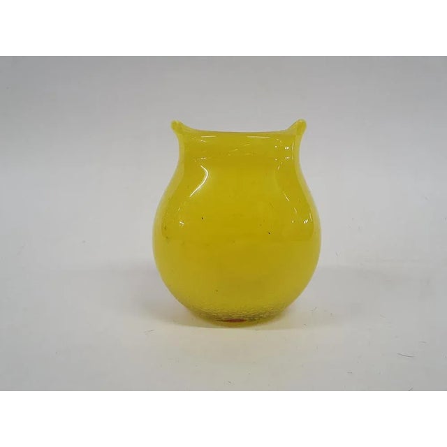 1960s Glass Vase with Cat Figure, Murano, Italy, 1960s For Sale - Image 5 of 9