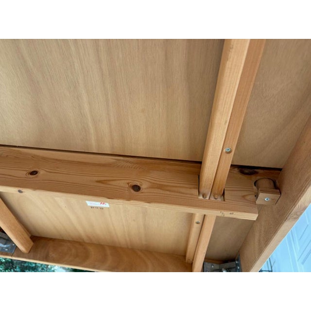 1970s Mid Century Modern Ansager Møbler Dining Table With Two Leaves For Sale - Image 5 of 7