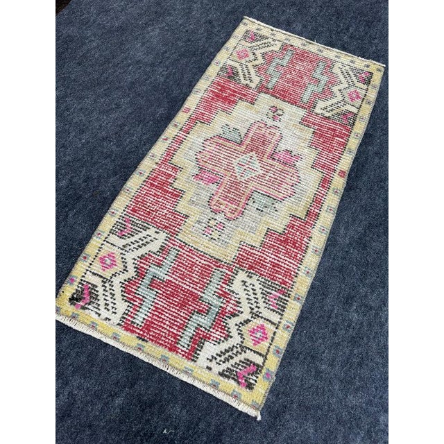 Early 21st Century Turkish Yastik Rug 1'6" x 3'1" For Sale - Image 5 of 5