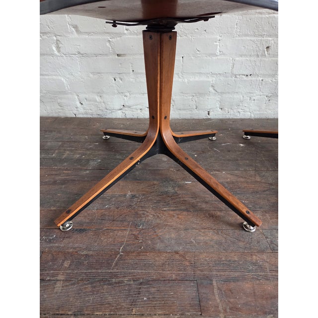 1960s Bentwood Dining Chairs Attributed to George Mulhauser for Plycraft, Set of 4 For Sale - Image 9 of 18