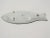 Delft Early Antique Dutch Delft Chinoiserie Herring Fish Dish Plate For Sale - Image 4 of 7