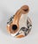 Antique White Mid-Century Southwest Native American Indian Acoma Polychrome Wedding Vase For Sale - Image 8 of 10