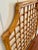 Vintage Bamboo Rattan Twin Headboard Coastal Palm Beach Style For Sale - Image 6 of 8