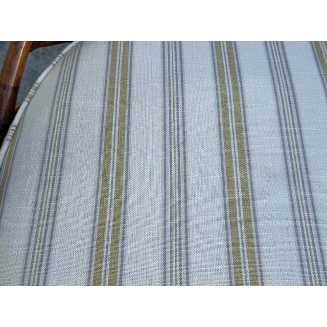 Tommy Bahama Island Estate Faux Bamboo Club Chair For Sale - Image 12 of 12