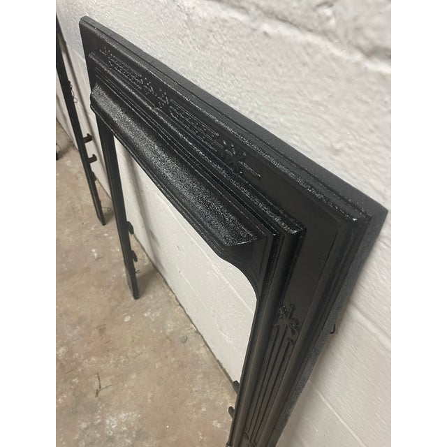 Late 19th Century 26.5" W X 30"h 2" Flair Decorative Fireplace Surround For Sale - Image 4 of 5