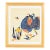 Japanese Stencil Dyed Print by Kichiemon Okamura For Sale