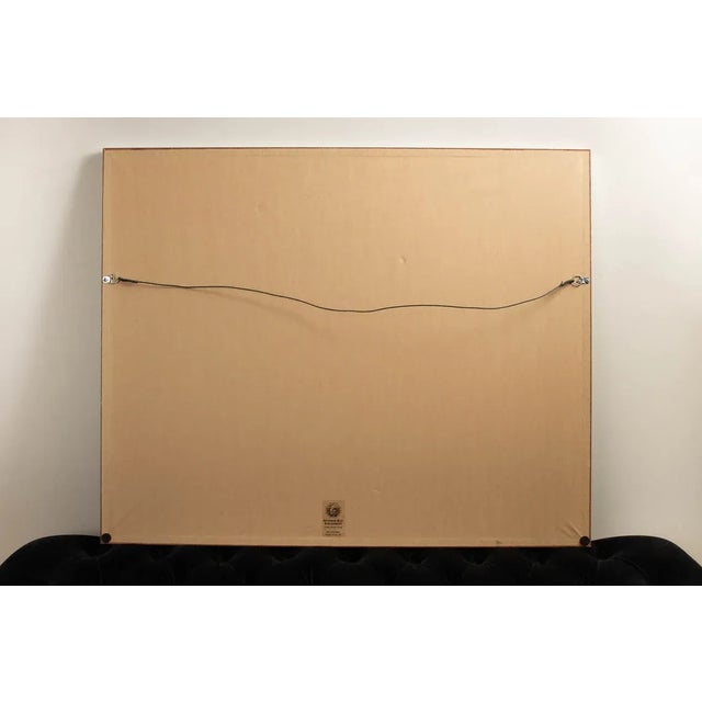 Printmaking Materials Vintage Signed Original Color Hand Pulled Silk-Screen Titled "Upsara Offering Longevity" 6/60 by Artist Mayumi Oda Japanese Artist 1998 For Sale - Image 7 of 9