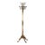 Early 20th Century French Onyx and Patinated Brass Standing Hall Tree For Sale