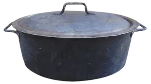Antique Industrial Pot