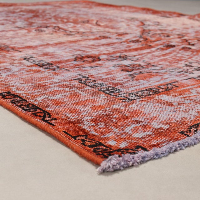 Vintage Turkish Large Knot Rug For Sale - Image 4 of 9