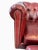 Vintage Chesterfield "Man and a Half" Leather Chair and Matching Ottoman, Meticulously Handcrafted by Distinction Furniture of North Carolina. For Sale - Image 9 of 9