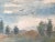 Impressionist Vintage Original Impressionist Watercolor Landscape Painting Circa 1950 For Sale - Image 3 of 9