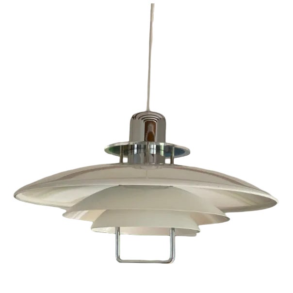 Vintage Space Age Swedish Pendant Light from Belid, 1960s / 70s For Sale