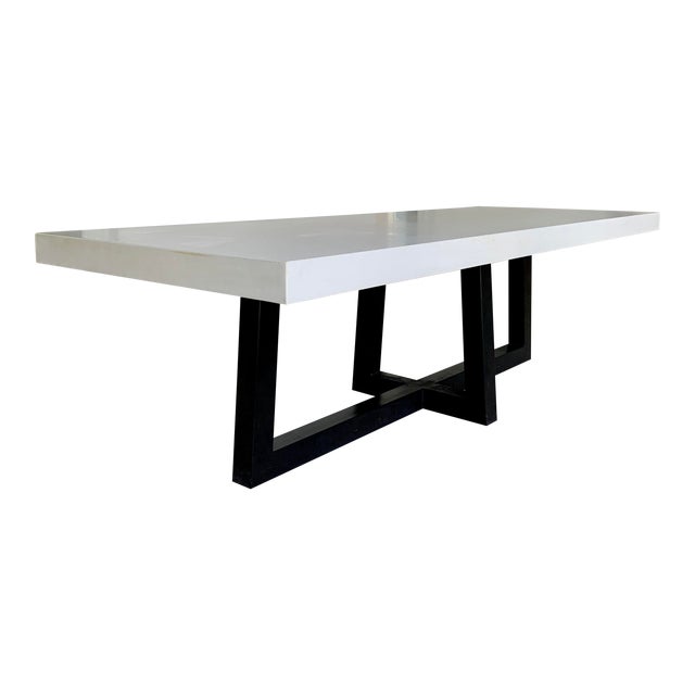 Custom Concrete Outdoor Dining Table Chairish