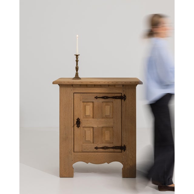 Oak Brutalist Cabinet For Sale - Image 13 of 15