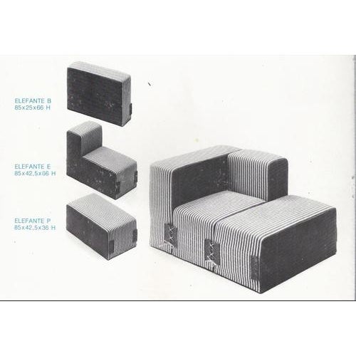 Elefante Modular Sofa by Roberto Pamio for Stilwood, 1973, Set of 2 For Sale - Image 10 of 13