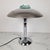 Mid-Century Modern Vintage Space Age Chrome & Glass Table Lamp, 1980s For Sale - Image 3 of 14