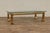Vintage Mastercraft Brass Chinoiserie Glass Top Coffee Table, 1970s Hollywood Regency For Sale - Image 16 of 18