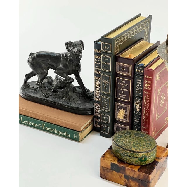 French 19th Century Labrador Cast Bronze Sculpture For Sale - Image 10 of 10