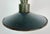 Industrial Blue Enamel Military Pendant Lamp with Cast Aluminium Top, 1960s For Sale - Image 4 of 18