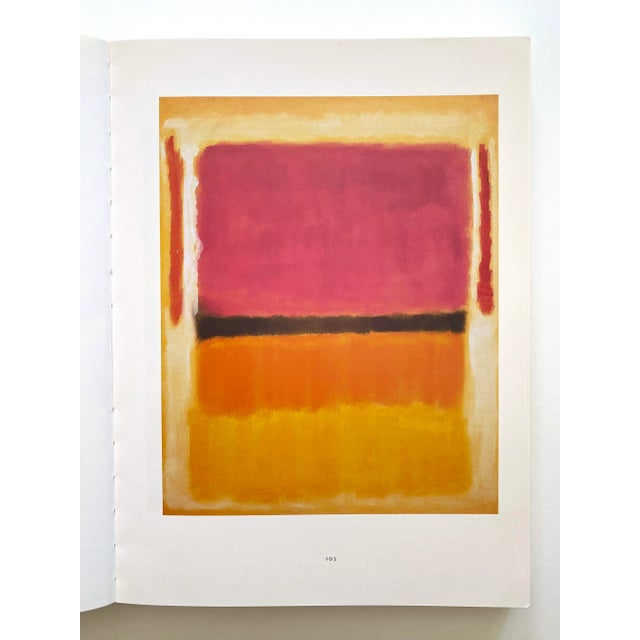 Mark Rothko Vintage 1998 Abstract Expressionist Lithograph Print Landmark Volume Large Exhibition Art Book For Sale In Kansas City - Image 6 of 13