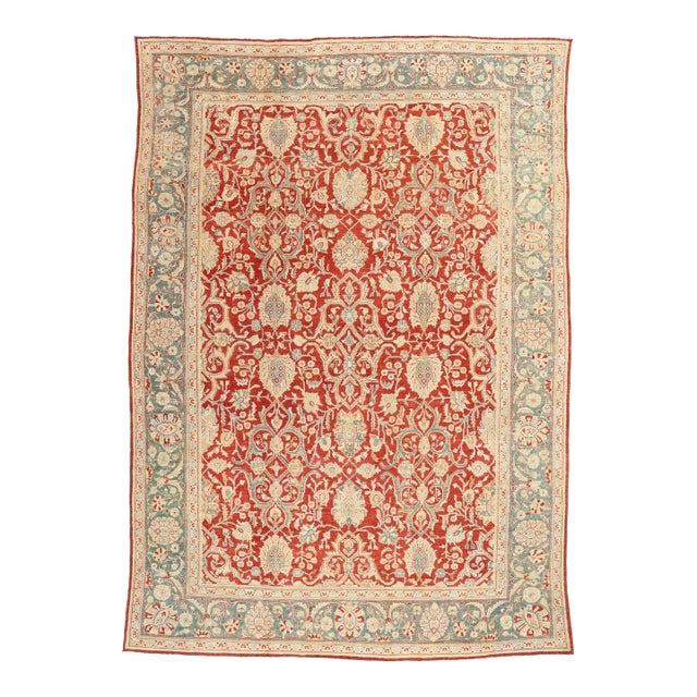 Antique Persian Mahal Rug - 09'10 x 14'00 For Sale