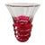 Red and Transparent Crystal Vase from Val Saint Lambert, 1950s For Sale - Image 6 of 6