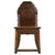 Set of Asian Carved Wood Chairs For Sale - Image 3 of 8