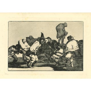 Francisco Goya, Carnival Folly, 1875, Etching For Sale