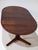 Brown Oval Extendable Dining Table in Kingwood from Dyrlund, Denmark, 1960s For Sale - Image 8 of 17