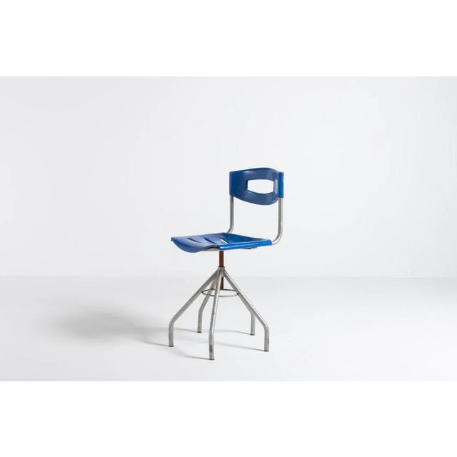 Vintage Industrial Stool For Sale - Image 5 of 16