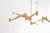 Brenta Grande Chandelier in Hand-Rubbed Antique Brass with White Glass Designer: AERIN Fixture Height: 32" Min. Custom...