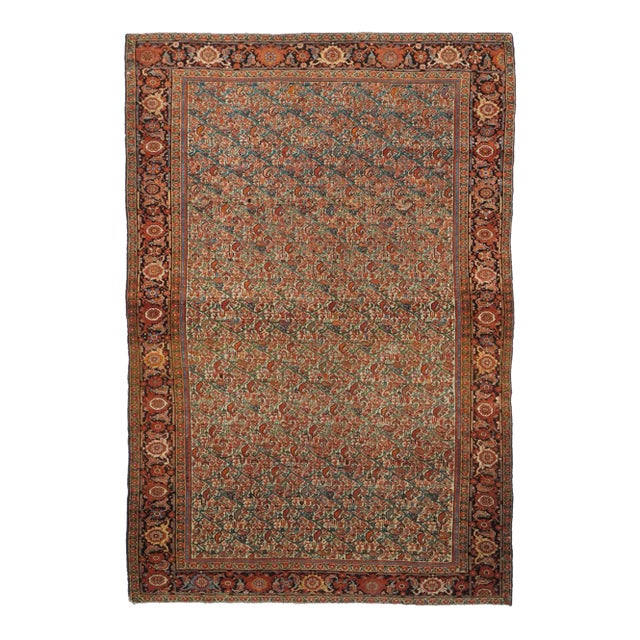 Antique Malayer Rug 4'4'' x 6'2'' For Sale