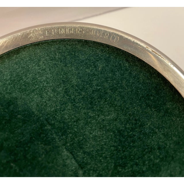 F.B. Rogers Silver Co. 1960s Rogers Silverplate Wine Coaster For Sale - Image 4 of 5