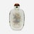 VTG Chinese Reverse Painted 7.5” Glass Snuff Bottle With Agate Stopper a (E-6). For Sale - Image 4 of 7