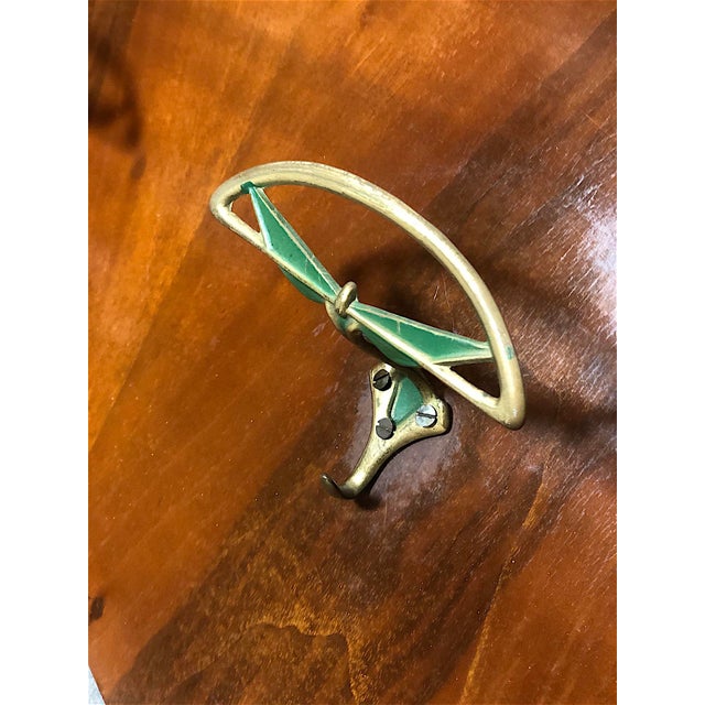 Mid-Century Coat Hanger, Italy, 1950s For Sale - Image 3 of 15