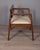 1980s Vintage Italian Armchair in Wood and Leather, 1980s For Sale - Image 5 of 14