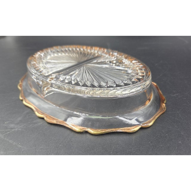 Early 20th Century Art Deco Divided 2 Piece Relish Dish W/ Tray For Sale - Image 16 of 18