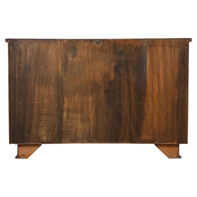 Wood 20th Century English Oak Chest of Drawers For Sale - Image 7 of 13